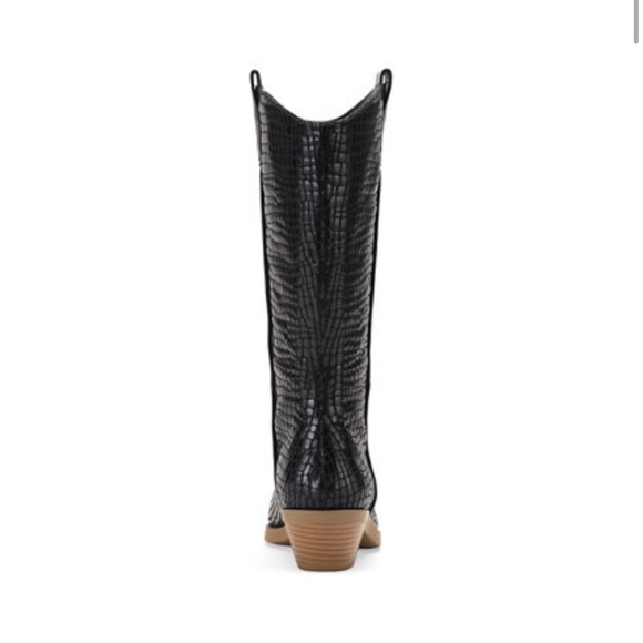 Black cowboy boots - Picture 3 of 3